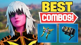 NEW BEST HARLOWE SKIN GILDED REALITY STYLE COMBOS  Fortnite Battle Royale [upl. by Mareah597]