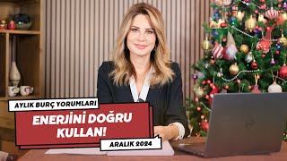 Enerjini Doğru Kullan  Aralık 2024 Aylık Burç Yorumları  Hande Kazanova ile Astroloji [upl. by Andrew994]