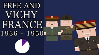 Ten Minute History  World War 2 Free and Vichy France Short Documentary [upl. by Dogs]