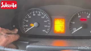 How to reset Service light sprinter 2008 [upl. by Aitnahs]