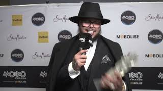 Potter Payper Reacts To Winning Album of the Year 2024 Winners Interview MOBOAwards [upl. by Nivlac924]