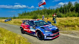 RALI CEREDIGION 2024  DAY 2  PURE SOUND  FLAT OUT  MOMENTS  Pure Rally UK [upl. by Juliane]