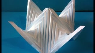 Folding Example Hyperbolic Paraboloid Shelter [upl. by Sousa]