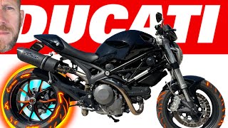 Replacing Tires at Home Ducati 696  AVOID a BLOWOUT [upl. by Dagley]