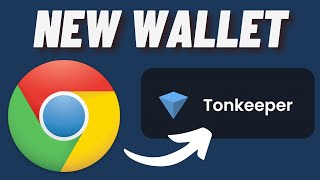 How to Create New Wallet in Tonkeeper Pc [upl. by Aronaele]