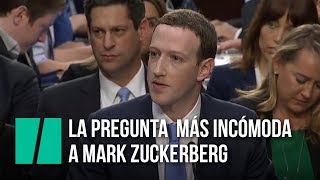 La pregunta más incómoda a Mark Zuckerberg [upl. by Ocirderf]