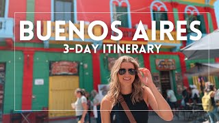 A Guide to the Best Things to Do and See in Buenos Aires Argentina 3Day Itinerary [upl. by Vento]