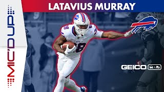 Running Back Latavius Murray Micd Up  Buffalo Bills [upl. by Loesceke]