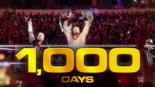 Acknowledge Roman Reigns’ historic 1000 day title reign [upl. by Tepper24]