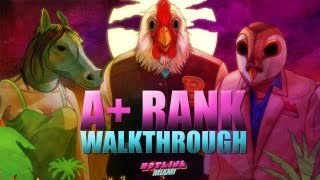 Hotline Miami  A Walkthrough  Fourth Chapter Tension 64492 [upl. by Areema]