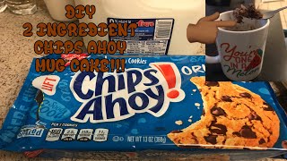 DIY CHIPS AHOY MUG CAKE [upl. by Vins]