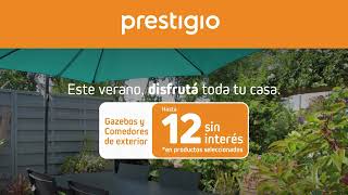 12 Cuotas sin interés en Gazebos y Comedores de Exterior 🌞 [upl. by Lowson682]