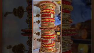 lahti churi muzaffarpur bangles chura churi bridal shorts viral [upl. by Enirhtak]