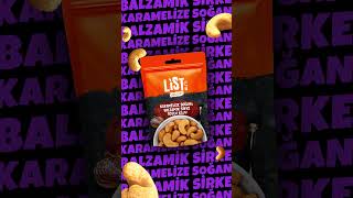 List Flavours  Karamelize Soğan ve Balzamik Sirke Soslu Kaju [upl. by Bret]