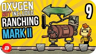 Chlorine Geyser amp Ore Scrubbing 9 ▶Oxygen Not Included Ranching Upgrade Mark II◀ ONI Gameplay [upl. by Sarajane]