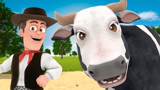 La Vaca Lola 🐮🎶 Colección de Canciones Infantiles  El Reino Infantil [upl. by Ardiekal802]