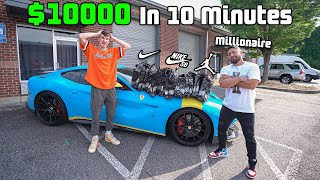 I Gave A MultiMillionaire 10 Minutes To Spend 10000 OF MY MONEY [upl. by Smail]