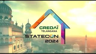 CREDAI Telangana  Statecon 2024 [upl. by Matronna]