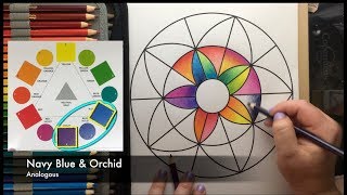 How to Blend with Crayola Colored Pencils Tutorial Blending Using 2 Colors [upl. by Intosh]