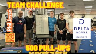 500 PullUp Team Challenge at Delta Hotels Worsley Park Country Club Manchester UK [upl. by Alie]