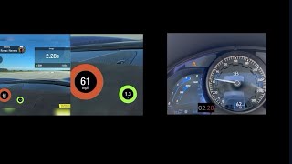 Rimac Nevera Vs Bugatti Chiron Super Sport 0250 mph Acceleration [upl. by Reagan]