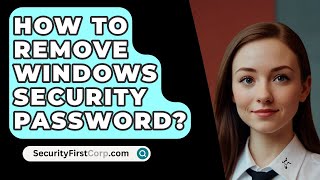 How To Remove Windows Security Password  SecurityFirstCorpcom [upl. by Valencia]