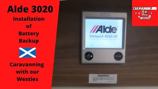 Alde 3020 Backup Battery Installation [upl. by Annahgiel]