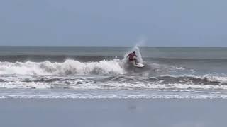 Hurricane Ernesto Leftovers Neptune Beach Florida [upl. by Dlaniger]