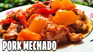 HOW TO COOK PORK MECHADO RECIPE  TUTORIAL [upl. by Isidora]