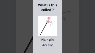 What is this called Hair accessories english learnenglish dailyenglish vocabulary accessories [upl. by Sib]