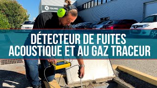 Démo produit  Détecteur de fuites acoustique et au gaz traceur LD6000 [upl. by Baelbeer]