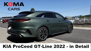 Kia ProCeed GTLine  Detail car manual  demonstration of interior exterior multimedia [upl. by Rizzo309]