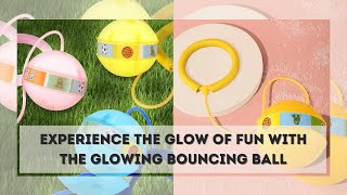 Glowing Ankle Skip Ball  Portable Swing Jump Ball for Bouncing Games and Game Prizes [upl. by Henrieta384]