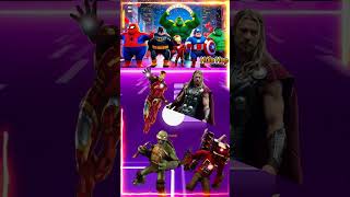 Team Avengers Captain America 🆚Hulk 🆚Batmani 🆚Ironman  Coffin Dance coffindance tileshop [upl. by Solracesoj]