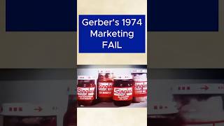 One of history’s worst marketing campaigns Gerber baby food for adults [upl. by Themis]