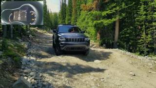 2017 Grand Cherokee TrailHawk Off Road Articulation Better Than A Wrangler [upl. by Olaznog]