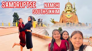 Samdruptse Monastery Namchi ❤️ South Sikkim 🤗 Sikkim Tourist Places 🤗 [upl. by Alauqahs608]