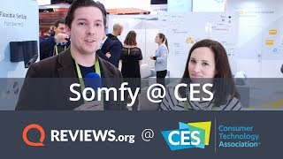 What is Somfy Smarthome Tech Review  CES 2018 [upl. by Verras696]