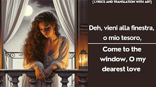 Don Giovanni ‘Deh vieni alla finestra’  English Lyrics and art [upl. by Vedetta499]