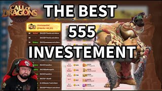 THE BEST 555 INVESTMENT IN THE GAME  GORESH AND SKOGUL [upl. by Wampler]