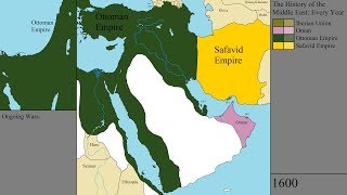 The History of the Middle East Every Year [upl. by Nerrat]