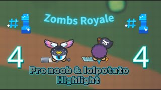 Pro noob amp lolpotato ZR Highlight 4  ft XDlolpotato [upl. by Magas752]