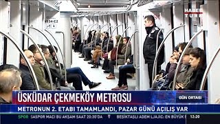 Üsküdar Çekmeköy Metrosu [upl. by Malloy727]