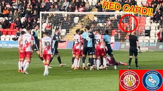 BORO BACK TO WINNING WAYS  Stevenage v Wycombe Match Vlog [upl. by Eire]