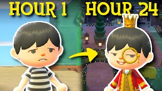 Can I Complete An Animal Crossing Island in 24 Hours [upl. by Ennoved]