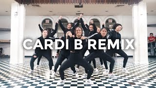 Cardi B Remix  Bartier Cardi Bodak Yellow MotorSport No LimitPlain Jane Dance Video [upl. by Arimat]