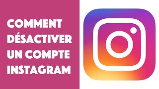 Comment désactiver un compte Instagram [upl. by Drofkcor847]