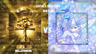 Purrely vs Millennium NEW BANLIST Locals Feature Match YuGiOh [upl. by Flip]