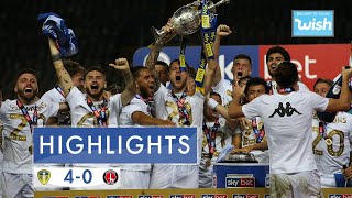 Highlights Leeds United 40 Charlton Athletic  201920 EFL Championship [upl. by Adiesirb830]