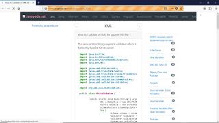 How do I validate an XML file against XSD file  javapedianet [upl. by Eugatnom]